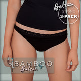 Balzaa - Bali Bambus 3-pak String Sort