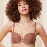 Triumph - Azalea Florale Formstøbt Bh Toasted Almond