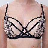 Chantelle - Lush Fullcup Bh Sort/soft Pink