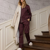 Aruelle - Georgette Pyjamas Burgundy