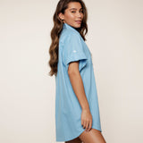 Lingadore - Pyjamas Skjorte Bonnie Blue