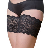 Bandelettes - Dolce Lårskåner Med Blonde Sort