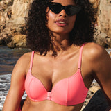 Marie Jo - Cassie Hjerteformet Bikini Top Neon Fiesta