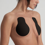 Byebra - Brystløft Pads Sort