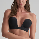 Byebra - Seamless Bh Uden Ryg Sort