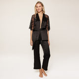 Lingadore - Black Kimono Sæt