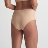 Byebra - 2-pak Usynlig Maxi Trusse Beige/black
