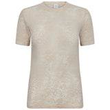 Hype The Detail - Slim Lace T-shirt Powder