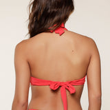 Lingadore - Halterneck Bikini Top Red