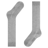 Falke - Softmerino Knæ Light Grey Melange