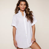 Lingadore - Pyjamas Skjorte Off White