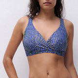 Femilet Swim - Taula Fullcup Bikini Top Blue