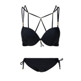 Lingadore - Halterneck Bikini Sæt Sort