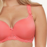 Lingadore - Daily T-shirt Bh Plus Size Spiced Coral