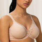 Triumph - Modern Lace+ Cotton Fullcup Bh Neutral Beige