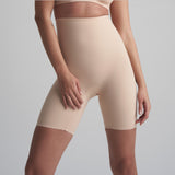 Byebra - Sculpting Højtaljet Shorts Beige
