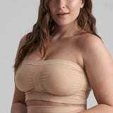 Byebra - Soft Touch Tube Top Beige