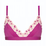 Mey - Poetry Flowery Trekants Bh Cosmo Pink
