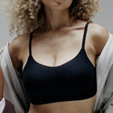 Chantelle - Soft Stretch Top Blonde Vatteret Sort