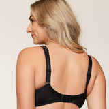 Lingadore - Daily Fullcup Bh Med Blonde Plus Size Black Multi