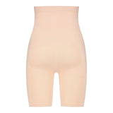 Byebra - Soft Touch Højtaljet Shorts Beige