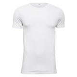 JBS of Denmark Herre - ØKo Bomuld T-shirt O-neck Hvid