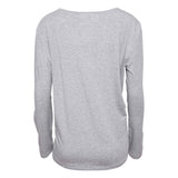 JBS of Denmark - Lang ÆRmet T-shirt Bambus Lys Grå Melange