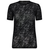 Hype The Detail - Slim Lace T-shirt Sort