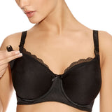Freya - Pure Formstøbt Amme Bh Sort