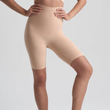 Byebra - Soft Touch Højtaljet Shorts Beige