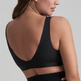 Byebra - Bh Top Med Dyb Udskæring Sort
