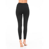 Trofé - Leggings Med Blondekant Bomuld Sort