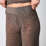 Hype The Detail - Lace Pant Brown