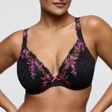 Primadonna - Miyara Plunge BH Floral Eclipse