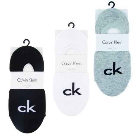 Calvin Klein - CK Kourtney sporty logo liner strømpe