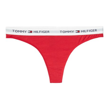 Tommy Hilfiger - String med logo Crimson Red