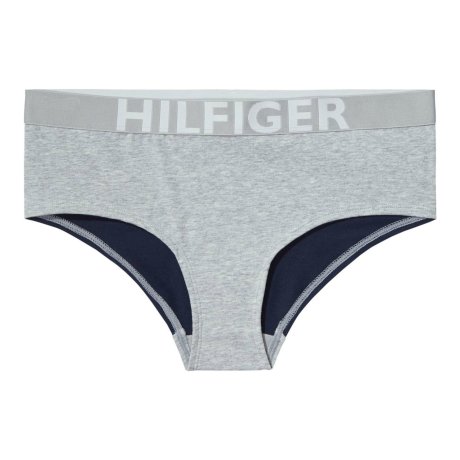 Tommy Hilfiger - Shorts med logo Grey Heather