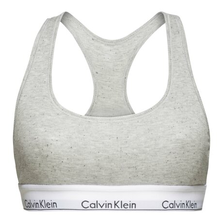 Calvin Klein - Bralette Unlined Graphic Grey