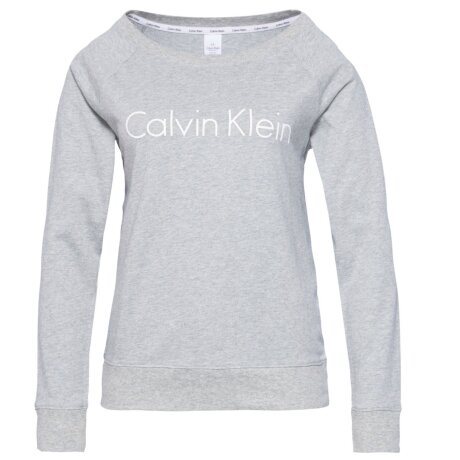 Calvin Klein - L/S Curve Neck Grey