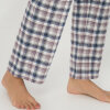 Lady avenue - Flannel Pyjamas Deer/Blue