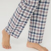 Lady avenue - Flannel Pyjamas Blue/Deer