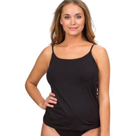 Trofé - Camisole Top 2-pak Sort