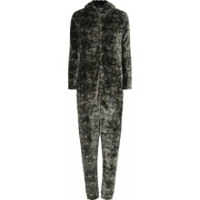 Decoy - Jumpsuit med Øre Army Print Decoy - Jumpsuit med Øre Army Print
