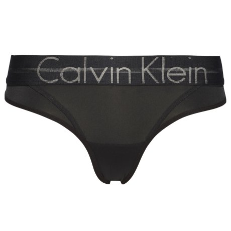 Calvin Klein - String med Bredt Guld Logo