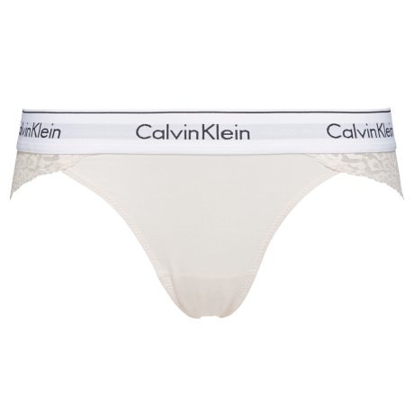Calvin Klein - Tai med Hvid Logo Kant Nymph's