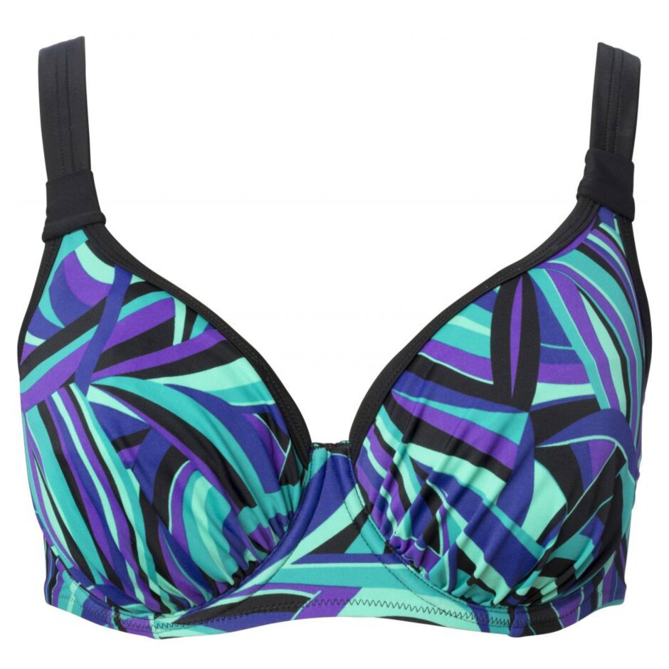 Badetøj, Bikini Wiki Bikini Top med Print Sass.dk