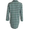 Lady avenue - Flannel Pyjamasskjorte Petrol