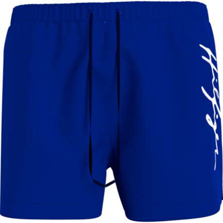 Tommy Hilfiger Herre - Hilfiger Logo Badebukser Sapphire Blue