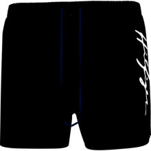 Tommy Hilfiger Herre - Hilfiger Logo Badebukser Sort