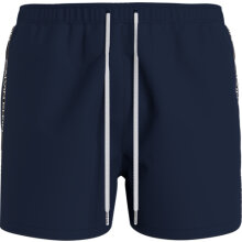 Calvin Klein Herre - Core Logo Badebukser Black Iris